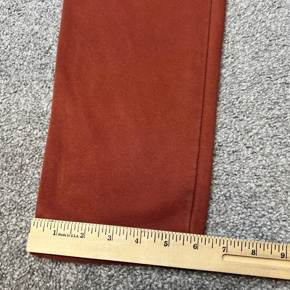 True Religion Rust Orange Sweatpants with White Logo